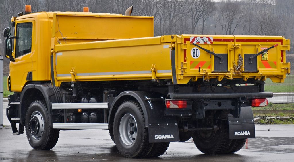 Kippiauto kuorma-auto Scania P 410 Kipper 4,20m + BORDMATIC / TOPZUSTAND: kuva Kippiauto kuorma-auto Scania P 410 Kipper 4,20m + BORDMATIC / TOPZUSTAND