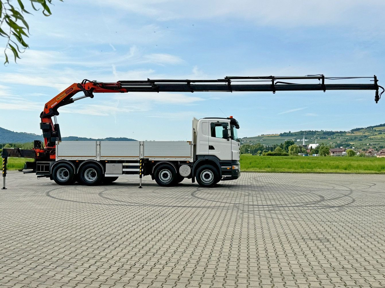 Scania R 420 PRITSCHE 6,47 m * PK 44002/FUNK * 8x4 /TOP - Nosturiauto: kuva Scania R 420 PRITSCHE 6,47 m * PK 44002/FUNK * 8x4 /TOP - Nosturiauto Scania R 420 PRITSCHE 6,47 m * PK 44002/FUNK * 8x4 /TOP - Nosturiauto: kuva Scania R 420 PRITSCHE 6,47 m * PK 44002/FUNK * 8x4 /TOP - Nosturiauto