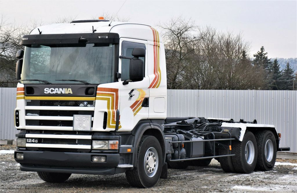 Scania R124 470 Abrollkipper *6x2* Top Zustand ! Scania R124 470 Abrollkipper * 6x2 * Motor Problem - Koukkulava kuorma-auto: kuva Scania R124 470 Abrollkipper *6x2* Top Zustand ! Scania R124 470 Abrollkipper * 6x2 * Motor Problem - Koukkulava kuorma-auto Scania R124 470 Abrollkipper *6x2* Top Zustand ! Scania R124 470 Abrollkipper * 6x2 * Motor Problem - Koukkulava kuorma-auto: kuva Scania R124 470 Abrollkipper *6x2* Top Zustand ! Scania R124 470 Abrollkipper * 6x2 * Motor Problem - Koukkulava kuorma-auto