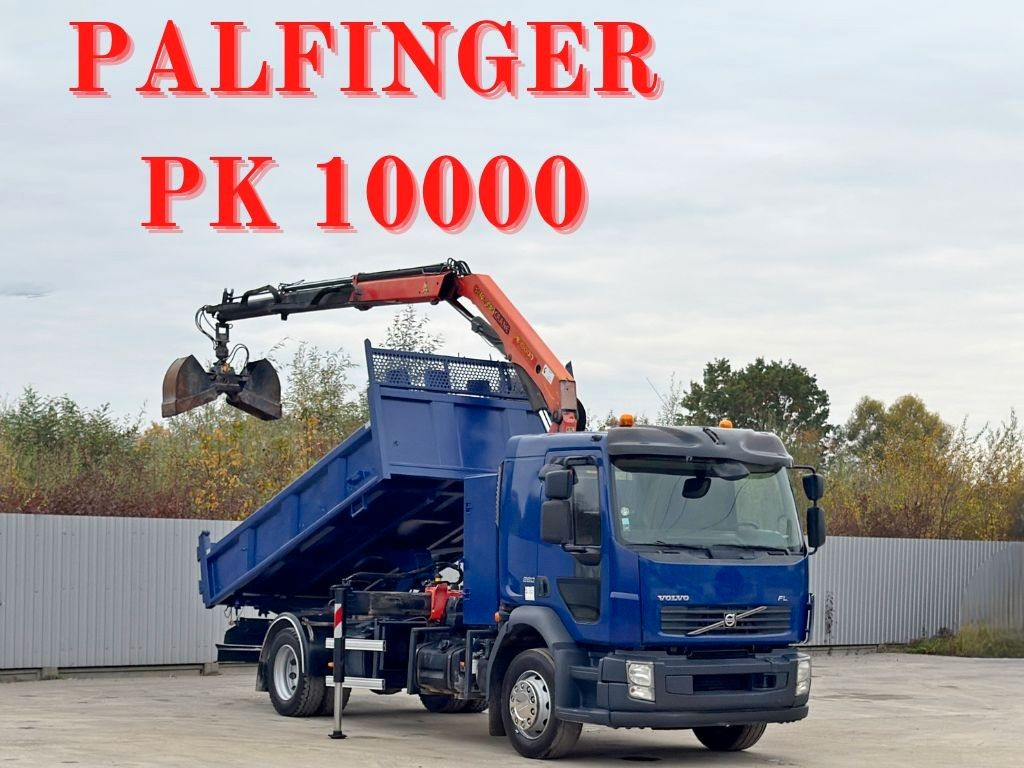Volvo FL280 KIPPER 4,35m * PALFINGER PK 10000 + FUNK - Nosturiauto: kuva Volvo FL280 KIPPER 4,35m * PALFINGER PK 10000 + FUNK - Nosturiauto Volvo FL280 KIPPER 4,35m * PALFINGER PK 10000 + FUNK - Nosturiauto: kuva Volvo FL280 KIPPER 4,35m * PALFINGER PK 10000 + FUNK - Nosturiauto