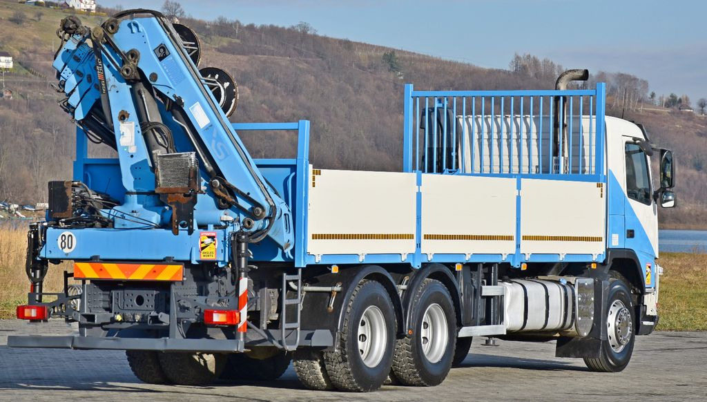 Kippiauto kuorma-auto, Nosturiauto Volvo FM 410 * HIAB 166 E-4 HIDUO /FUNK *6x4: kuva Kippiauto kuorma-auto, Nosturiauto Volvo FM 410 * HIAB 166 E-4 HIDUO /FUNK *6x4
