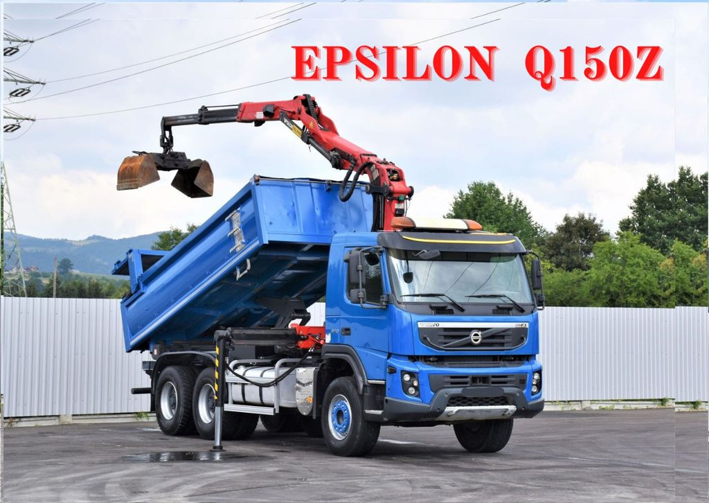 Volvo FMX 370 Kipper 4,90m *EPSILON Q150Z/FUNK*6x4 - Kippiauto kuorma-auto, Nosturiauto: kuva Volvo FMX 370 Kipper 4,90m *EPSILON Q150Z/FUNK*6x4 - Kippiauto kuorma-auto, Nosturiauto Volvo FMX 370 Kipper 4,90m *EPSILON Q150Z/FUNK*6x4 - Kippiauto kuorma-auto, Nosturiauto: kuva Volvo FMX 370 Kipper 4,90m *EPSILON Q150Z/FUNK*6x4 - Kippiauto kuorma-auto, Nosturiauto
