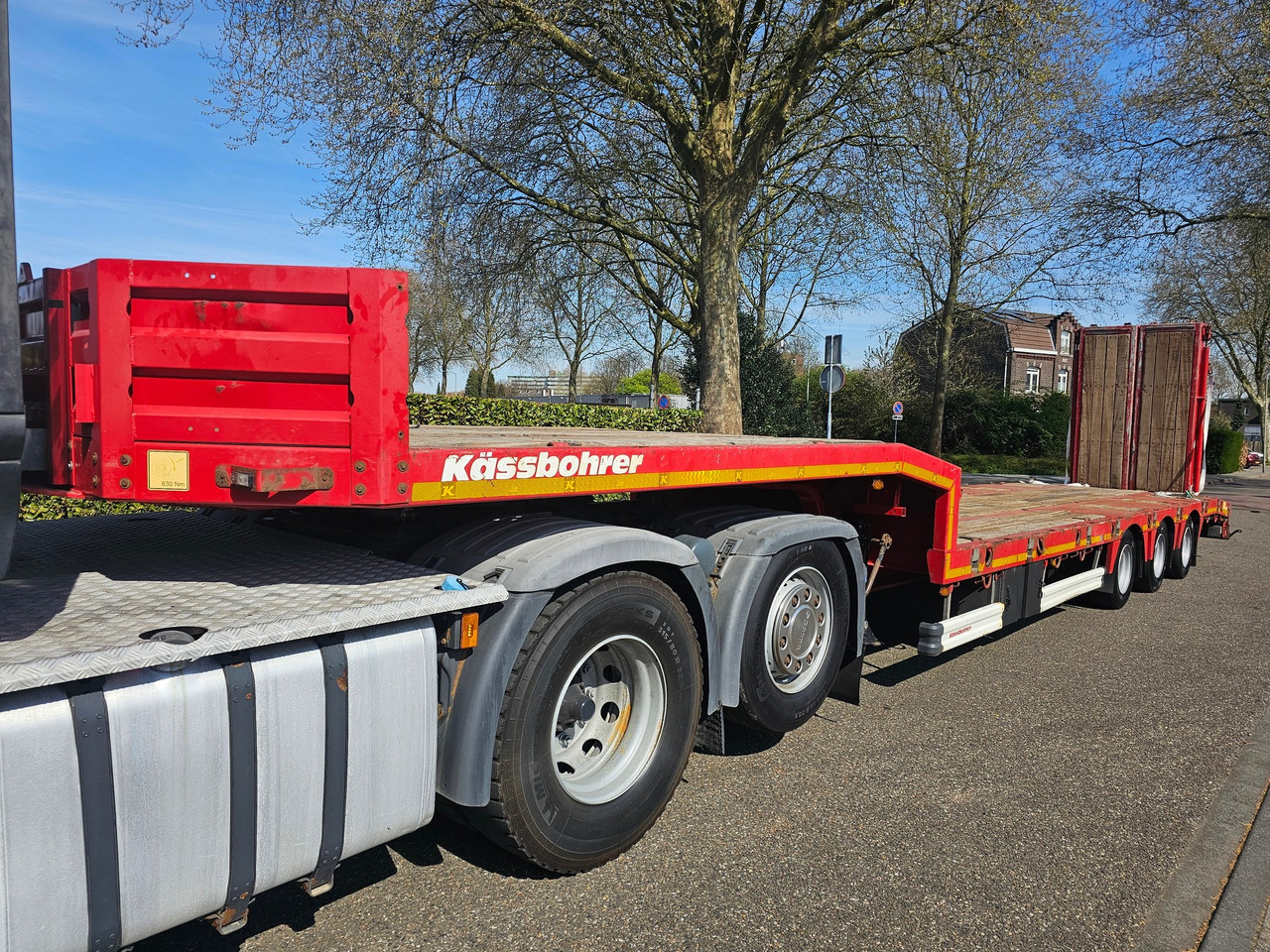 Kässbohrer LB3E With Hydraulic Flip Ramps - Apuvaunu puoliperävaunu: kuva Kässbohrer LB3E With Hydraulic Flip Ramps - Apuvaunu puoliperävaunu Kässbohrer LB3E With Hydraulic Flip Ramps - Apuvaunu puoliperävaunu: kuva Kässbohrer LB3E With Hydraulic Flip Ramps - Apuvaunu puoliperävaunu