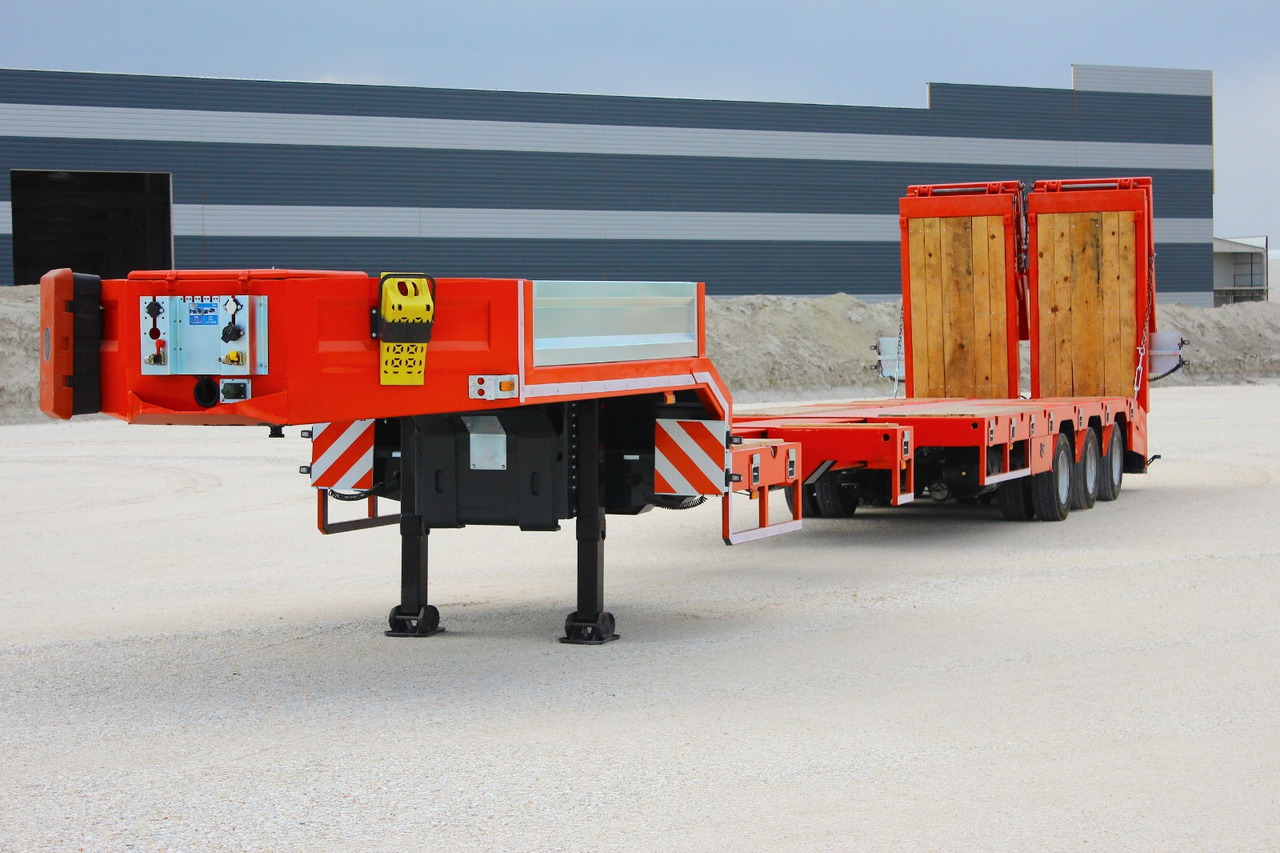 Uusi Apuvaunu puoliperävaunu EMIRSAN 3 AXLE EXTENDABLE PLATFORM LOWBED: kuva Uusi Apuvaunu puoliperävaunu EMIRSAN 3 AXLE EXTENDABLE PLATFORM LOWBED