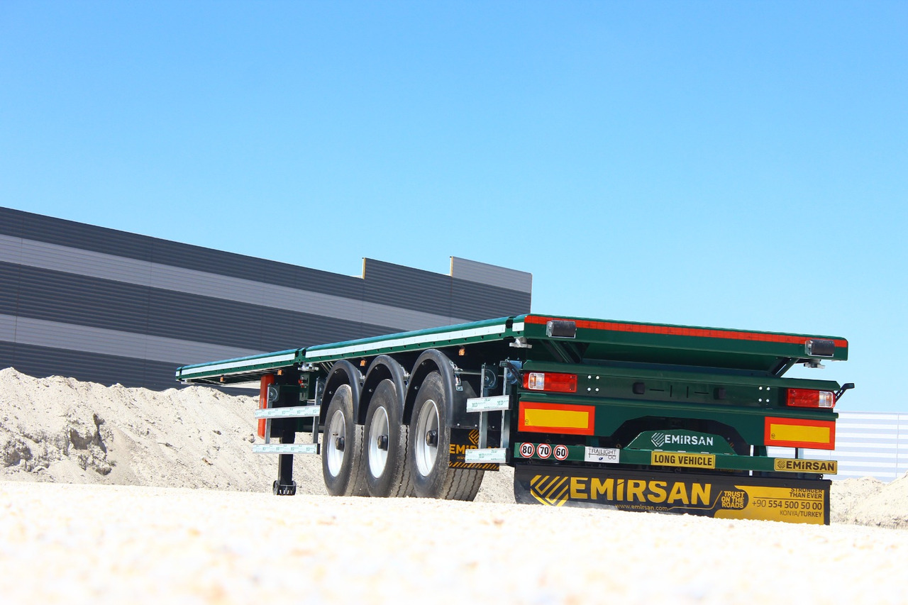 EMIRSAN Immediate Delivery From Stock 13.60 METER FLATBED - Lavapuoliperävaunu: kuva EMIRSAN Immediate Delivery From Stock 13.60 METER FLATBED - Lavapuoliperävaunu EMIRSAN Immediate Delivery From Stock 13.60 METER FLATBED - Lavapuoliperävaunu: kuva EMIRSAN Immediate Delivery From Stock 13.60 METER FLATBED - Lavapuoliperävaunu