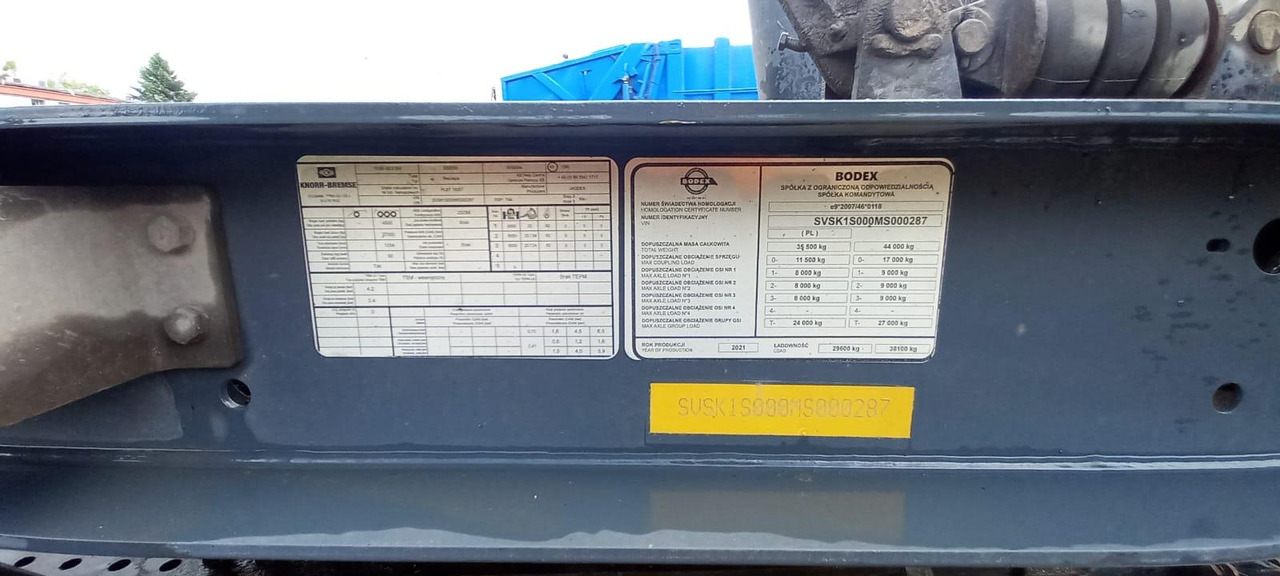 Naczepa wywrotka BODEX - Kippiauto puoliperävaunu: kuva naczepa wywrotka BODEX - Kippiauto puoliperävaunu Naczepa wywrotka BODEX - Kippiauto puoliperävaunu: kuva naczepa wywrotka BODEX - Kippiauto puoliperävaunu