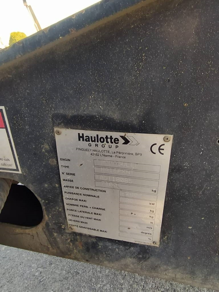 Haulotte HA 16 PX NT - Puomilava: kuva Haulotte HA 16 PX NT - Puomilava Haulotte HA 16 PX NT - Puomilava: kuva Haulotte HA 16 PX NT - Puomilava