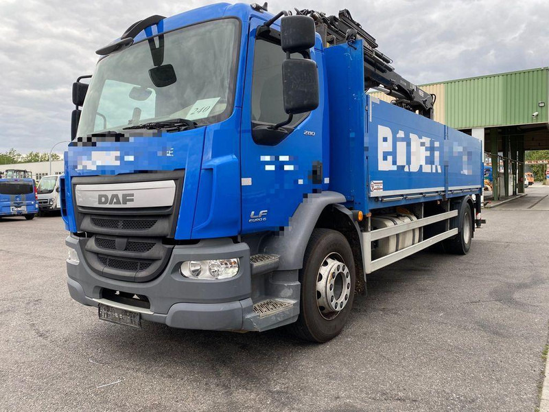 DAF LF 280 - Lava-kuorma-auto, Nosturiauto: kuva DAF LF 280 - Lava-kuorma-auto, Nosturiauto DAF LF 280 - Lava-kuorma-auto, Nosturiauto: kuva DAF LF 280 - Lava-kuorma-auto, Nosturiauto