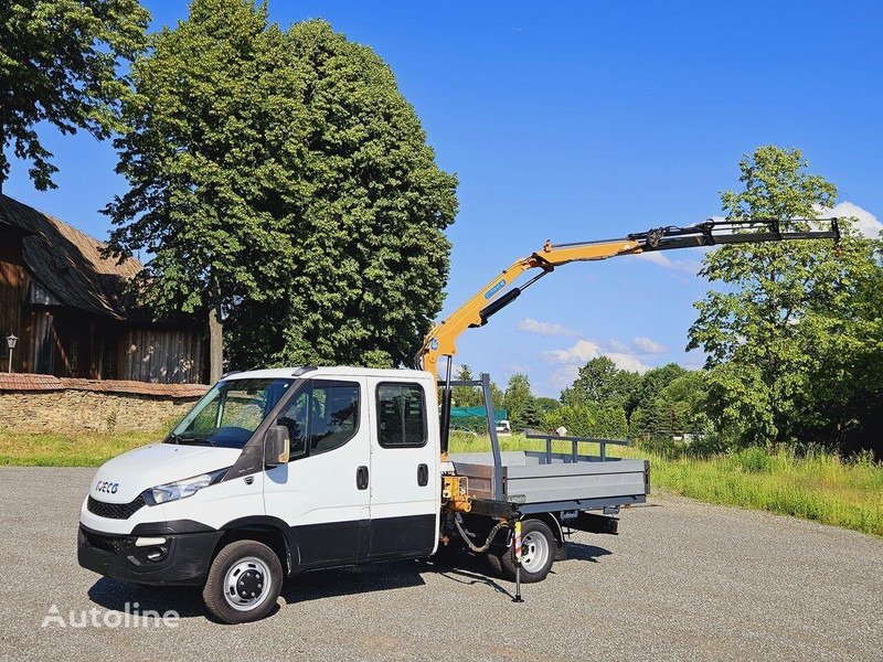 Iveco Daily 35c-15 Doka flatbed + crane Effer - Avolava pakettiauto, Jatko-ohjaamo kevyt kuorma-auto: kuva Iveco Daily 35c-15 Doka flatbed + crane Effer - Avolava pakettiauto, Jatko-ohjaamo kevyt kuorma-auto Iveco Daily 35c-15 Doka flatbed + crane Effer - Avolava pakettiauto, Jatko-ohjaamo kevyt kuorma-auto: kuva Iveco Daily 35c-15 Doka flatbed + crane Effer - Avolava pakettiauto, Jatko-ohjaamo kevyt kuorma-auto
