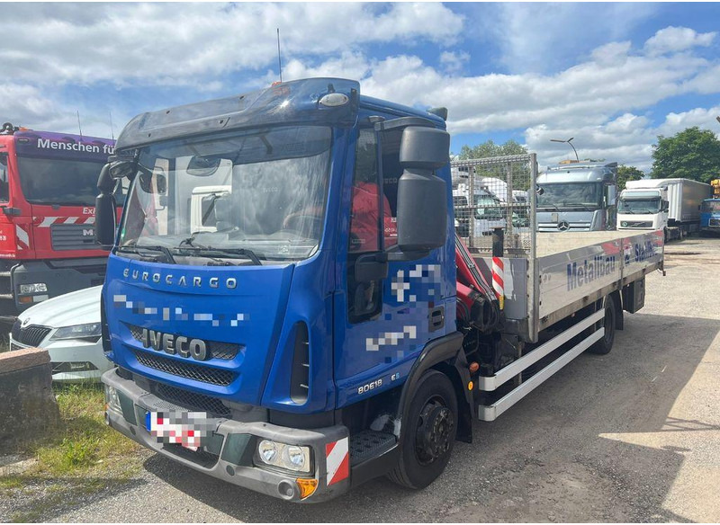 Iveco EUROCARGO ML80 E16 Lange Pritsche mit Kran - Lava-kuorma-auto: kuva Iveco EUROCARGO ML80 E16 Lange Pritsche mit Kran - Lava-kuorma-auto Iveco EUROCARGO ML80 E16 Lange Pritsche mit Kran - Lava-kuorma-auto: kuva Iveco EUROCARGO ML80 E16 Lange Pritsche mit Kran - Lava-kuorma-auto
