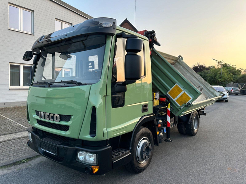 Iveco ML 80E18K M Tipper + Crane Palfinger PK7001-K - Kippiauto kuorma-auto, Nosturiauto: kuva Iveco ML 80E18K M Tipper + Crane Palfinger PK7001-K - Kippiauto kuorma-auto, Nosturiauto Iveco ML 80E18K M Tipper + Crane Palfinger PK7001-K - Kippiauto kuorma-auto, Nosturiauto: kuva Iveco ML 80E18K M Tipper + Crane Palfinger PK7001-K - Kippiauto kuorma-auto, Nosturiauto