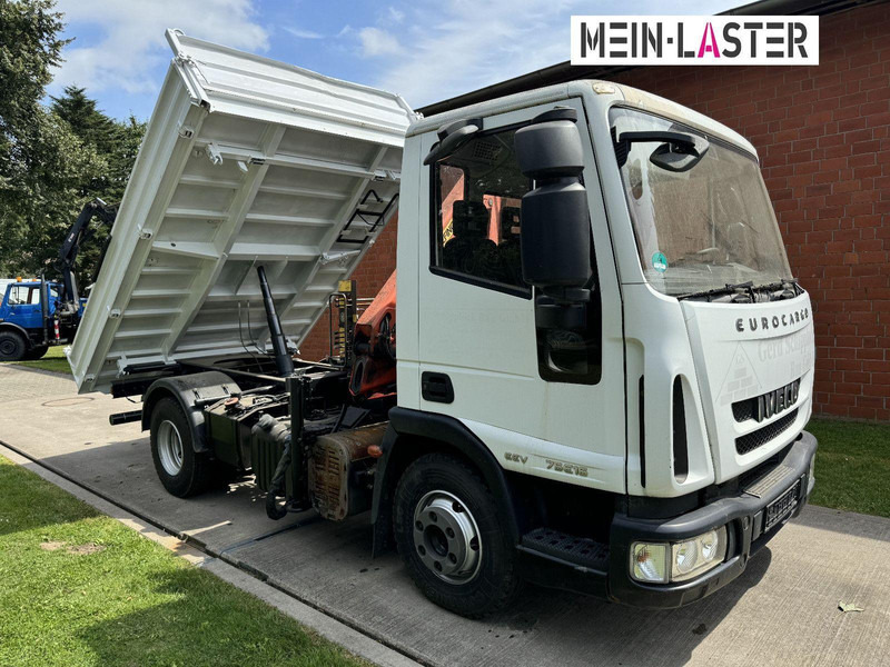 Iveco ML75E16 3-Way Meiller Tipper Crane Palfinger PK 4200 - Kippiauto kuorma-auto, Nosturiauto: kuva Iveco ML75E16 3-Way Meiller Tipper Crane Palfinger PK 4200 - Kippiauto kuorma-auto, Nosturiauto Iveco ML75E16 3-Way Meiller Tipper Crane Palfinger PK 4200 - Kippiauto kuorma-auto, Nosturiauto: kuva Iveco ML75E16 3-Way Meiller Tipper Crane Palfinger PK 4200 - Kippiauto kuorma-auto, Nosturiauto