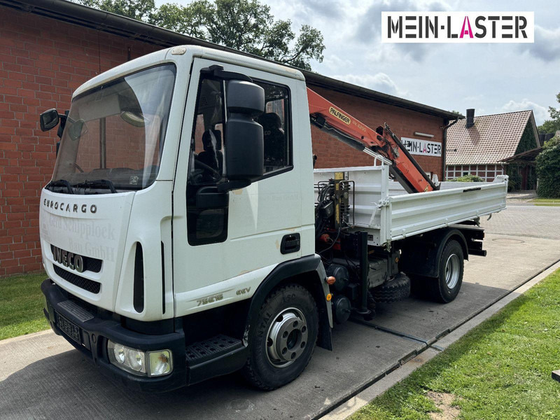 Iveco ML75E16 3-Way Meiller Tipper Crane Palfinger PK 4200 - Kippiauto kuorma-auto, Nosturiauto: kuva Iveco ML75E16 3-Way Meiller Tipper Crane Palfinger PK 4200 - Kippiauto kuorma-auto, Nosturiauto Iveco ML75E16 3-Way Meiller Tipper Crane Palfinger PK 4200 - Kippiauto kuorma-auto, Nosturiauto: kuva Iveco ML75E16 3-Way Meiller Tipper Crane Palfinger PK 4200 - Kippiauto kuorma-auto, Nosturiauto