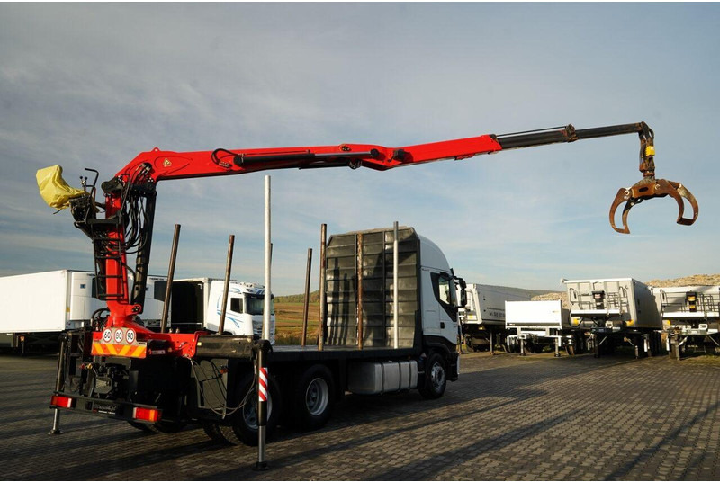 Iveco STRALIS 560 / 6X4 / DO DREWNA / DO DRZEWA / DO LASU / HDS PALFIN - Puuauto, Nosturiauto: kuva Iveco STRALIS 560 / 6X4 / DO DREWNA / DO DRZEWA / DO LASU / HDS PALFIN - Puuauto, Nosturiauto Iveco STRALIS 560 / 6X4 / DO DREWNA / DO DRZEWA / DO LASU / HDS PALFIN - Puuauto, Nosturiauto: kuva Iveco STRALIS 560 / 6X4 / DO DREWNA / DO DRZEWA / DO LASU / HDS PALFIN - Puuauto, Nosturiauto