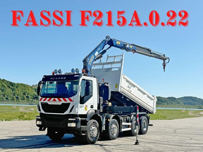 Iveco TRAKKER 450 * FASSI F215A.0.22 + FUNK / 8x4 *TOP - Kippiauto kuorma-auto, Nosturiauto: kuva Iveco TRAKKER 450 * FASSI F215A.0.22 + FUNK / 8x4 *TOP - Kippiauto kuorma-auto, Nosturiauto Iveco TRAKKER 450 * FASSI F215A.0.22 + FUNK / 8x4 *TOP - Kippiauto kuorma-auto, Nosturiauto: kuva Iveco TRAKKER 450 * FASSI F215A.0.22 + FUNK / 8x4 *TOP - Kippiauto kuorma-auto, Nosturiauto