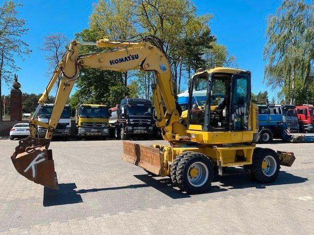 Komatsu PW 118 MR-8 - Pyöräalustainen kaivinkone: kuva Komatsu PW 118 MR-8 - Pyöräalustainen kaivinkone Komatsu PW 118 MR-8 - Pyöräalustainen kaivinkone: kuva Komatsu PW 118 MR-8 - Pyöräalustainen kaivinkone