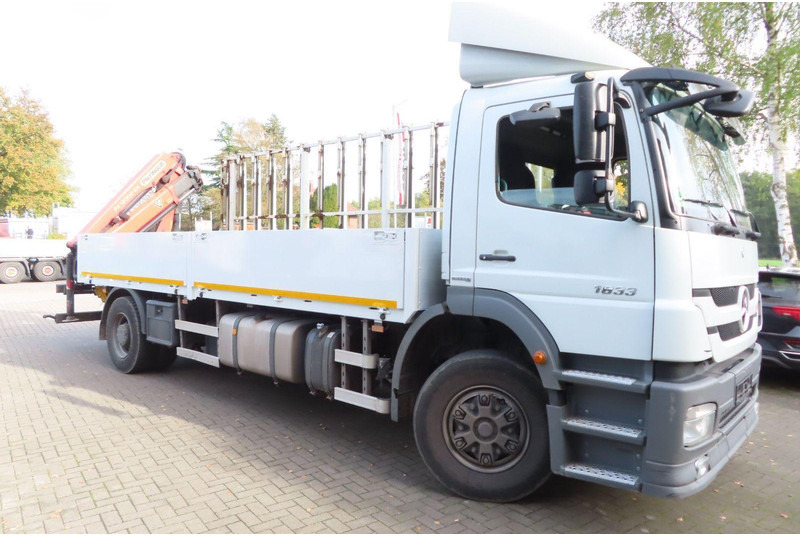 Mercedes-Benz Axor 1833 L Glasstransporter + Crane Palfinger - Kuorma-auto: kuva Mercedes-Benz Axor 1833 L Glasstransporter + Crane Palfinger - Kuorma-auto Mercedes-Benz Axor 1833 L Glasstransporter + Crane Palfinger - Kuorma-auto: kuva Mercedes-Benz Axor 1833 L Glasstransporter + Crane Palfinger - Kuorma-auto