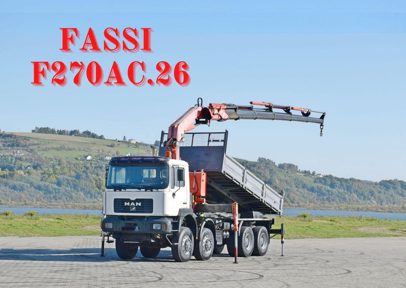 MAN 41.460 *FASSI F270AC.26 * 8x8 ! TOPZUSTAND - Kippiauto kuorma-auto, Nosturiauto: kuva MAN 41.460 *FASSI F270AC.26 * 8x8 ! TOPZUSTAND - Kippiauto kuorma-auto, Nosturiauto MAN 41.460 *FASSI F270AC.26 * 8x8 ! TOPZUSTAND - Kippiauto kuorma-auto, Nosturiauto: kuva MAN 41.460 *FASSI F270AC.26 * 8x8 ! TOPZUSTAND - Kippiauto kuorma-auto, Nosturiauto