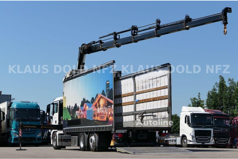 MAN TGS 22.440 - Curtain side+crane 6x2 - Pressukapelli kuorma-auto: kuva MAN TGS 22.440 - Curtain side+crane 6x2 - Pressukapelli kuorma-auto MAN TGS 22.440 - Curtain side+crane 6x2 - Pressukapelli kuorma-auto: kuva MAN TGS 22.440 - Curtain side+crane 6x2 - Pressukapelli kuorma-auto
