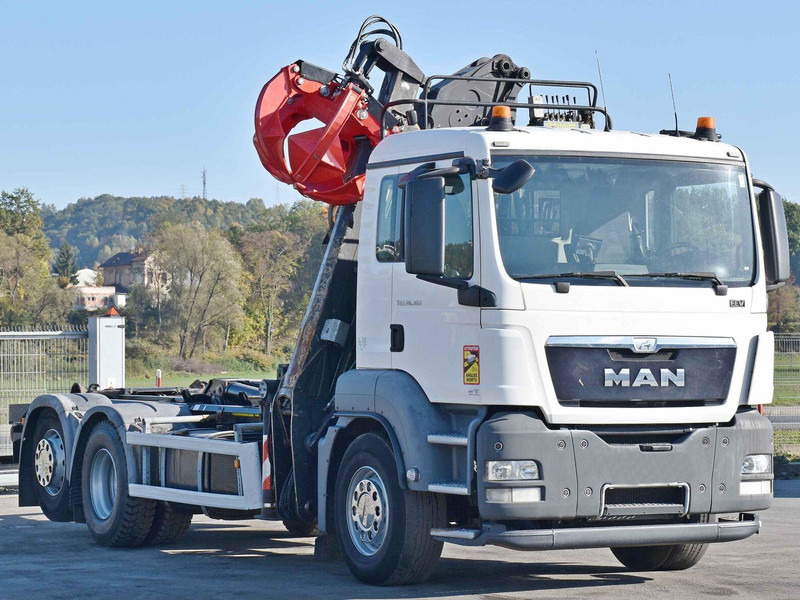 MAN TGS 26.360 - Koukkulava kuorma-auto, Nosturiauto: kuva MAN TGS 26.360 - Koukkulava kuorma-auto, Nosturiauto MAN TGS 26.360 - Koukkulava kuorma-auto, Nosturiauto: kuva MAN TGS 26.360 - Koukkulava kuorma-auto, Nosturiauto
