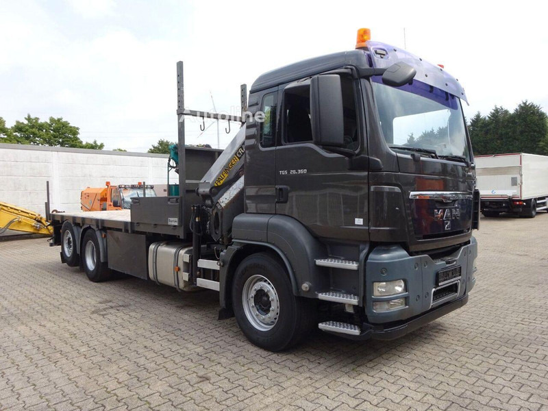 MAN TGS 26.360 - Open flatbed+crane 6x2 - Lava-kuorma-auto, Nosturiauto: kuva MAN TGS 26.360 - Open flatbed+crane 6x2 - Lava-kuorma-auto, Nosturiauto MAN TGS 26.360 - Open flatbed+crane 6x2 - Lava-kuorma-auto, Nosturiauto: kuva MAN TGS 26.360 - Open flatbed+crane 6x2 - Lava-kuorma-auto, Nosturiauto