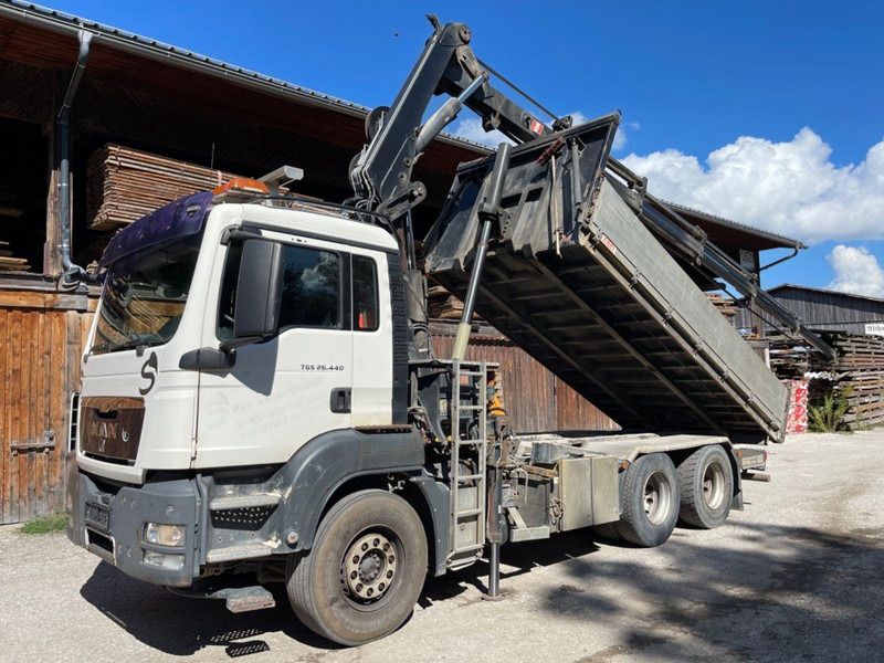MAN TGS 26.440 6x4 Tipper + Crane Hiab 220 - 5 + RC - Kippiauto kuorma-auto, Nosturiauto: kuva MAN TGS 26.440 6x4 Tipper + Crane Hiab 220 - 5 + RC - Kippiauto kuorma-auto, Nosturiauto MAN TGS 26.440 6x4 Tipper + Crane Hiab 220 - 5 + RC - Kippiauto kuorma-auto, Nosturiauto: kuva MAN TGS 26.440 6x4 Tipper + Crane Hiab 220 - 5 + RC - Kippiauto kuorma-auto, Nosturiauto