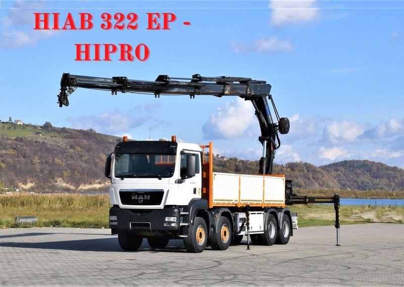 MAN TGS 35.440 * HIAB 322 EP-5HIPRO+FUNK / 8x4! - Lava-kuorma-auto, Nosturiauto: kuva MAN TGS 35.440 * HIAB 322 EP-5HIPRO+FUNK / 8x4! - Lava-kuorma-auto, Nosturiauto MAN TGS 35.440 * HIAB 322 EP-5HIPRO+FUNK / 8x4! - Lava-kuorma-auto, Nosturiauto: kuva MAN TGS 35.440 * HIAB 322 EP-5HIPRO+FUNK / 8x4! - Lava-kuorma-auto, Nosturiauto