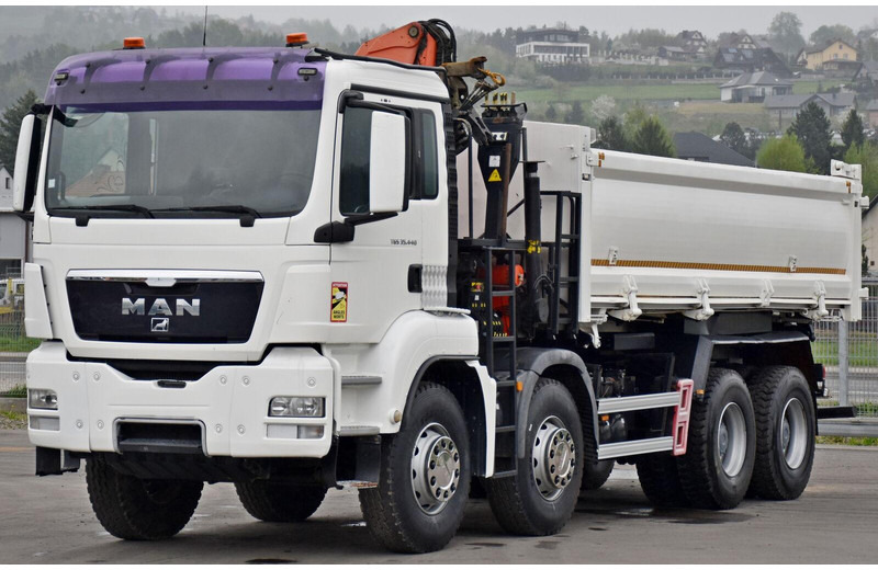 MAN TGS 35.440 * KIPPER 5,80m + KRAN * TOPZUSTAND - Kippiauto kuorma-auto, Nosturiauto: kuva MAN TGS 35.440 * KIPPER 5,80m + KRAN * TOPZUSTAND - Kippiauto kuorma-auto, Nosturiauto MAN TGS 35.440 * KIPPER 5,80m + KRAN * TOPZUSTAND - Kippiauto kuorma-auto, Nosturiauto: kuva MAN TGS 35.440 * KIPPER 5,80m + KRAN * TOPZUSTAND - Kippiauto kuorma-auto, Nosturiauto