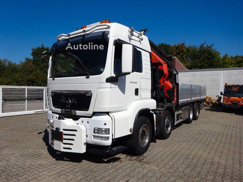 MAN TGS 35.480 - Flatbed + crane - Lava-kuorma-auto, Nosturiauto: kuva MAN TGS 35.480 - Flatbed + crane - Lava-kuorma-auto, Nosturiauto MAN TGS 35.480 - Flatbed + crane - Lava-kuorma-auto, Nosturiauto: kuva MAN TGS 35.480 - Flatbed + crane - Lava-kuorma-auto, Nosturiauto