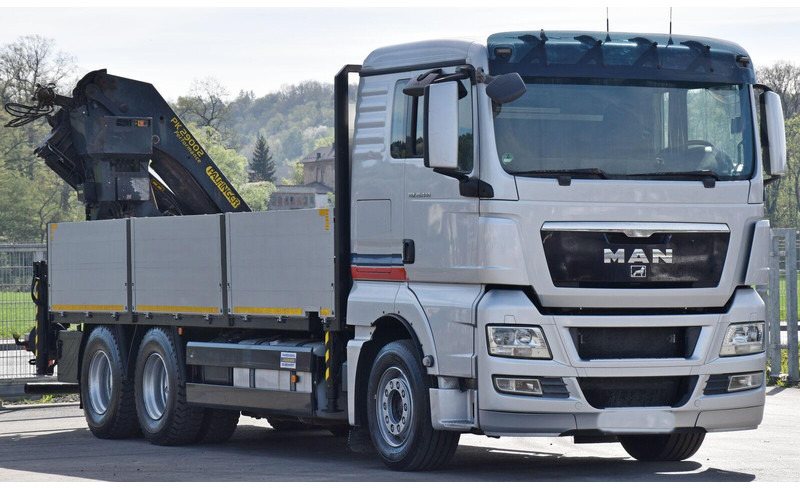 MAN TGX 26.440 Pritsche 6,40 m* PK 29002+FUNK *6x4 - Lava-kuorma-auto, Nosturiauto: kuva MAN TGX 26.440 Pritsche 6,40 m* PK 29002+FUNK *6x4 - Lava-kuorma-auto, Nosturiauto MAN TGX 26.440 Pritsche 6,40 m* PK 29002+FUNK *6x4 - Lava-kuorma-auto, Nosturiauto: kuva MAN TGX 26.440 Pritsche 6,40 m* PK 29002+FUNK *6x4 - Lava-kuorma-auto, Nosturiauto