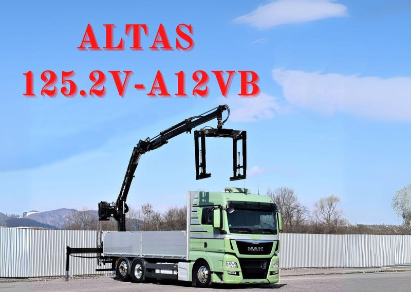 MAN TGX 26.440 Pritsche 6,60 m* ATLAS 125.2V-A12VB - Lava-kuorma-auto, Nosturiauto: kuva MAN TGX 26.440 Pritsche 6,60 m* ATLAS 125.2V-A12VB - Lava-kuorma-auto, Nosturiauto MAN TGX 26.440 Pritsche 6,60 m* ATLAS 125.2V-A12VB - Lava-kuorma-auto, Nosturiauto: kuva MAN TGX 26.440 Pritsche 6,60 m* ATLAS 125.2V-A12VB - Lava-kuorma-auto, Nosturiauto