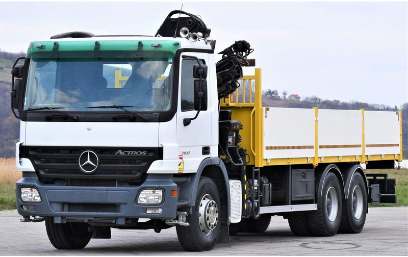 Mercedes-Benz ACTROS 2632 - Lava-kuorma-auto, Nosturiauto: kuva Mercedes-Benz ACTROS 2632 - Lava-kuorma-auto, Nosturiauto Mercedes-Benz ACTROS 2632 - Lava-kuorma-auto, Nosturiauto: kuva Mercedes-Benz ACTROS 2632 - Lava-kuorma-auto, Nosturiauto