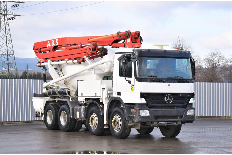 Mercedes-Benz ACTROS 3241* Betonpumpe 21m *8x4 * Top Zustand - Betonipumppuauto: kuva Mercedes-Benz ACTROS 3241* Betonpumpe 21m *8x4 * Top Zustand - Betonipumppuauto Mercedes-Benz ACTROS 3241* Betonpumpe 21m *8x4 * Top Zustand - Betonipumppuauto: kuva Mercedes-Benz ACTROS 3241* Betonpumpe 21m *8x4 * Top Zustand - Betonipumppuauto