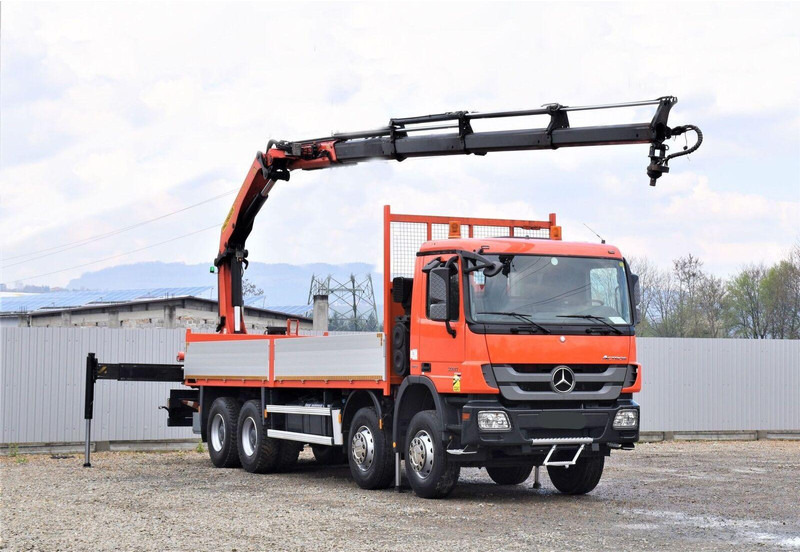 Mercedes-Benz ACTROS 3241 - Lava-kuorma-auto, Nosturiauto: kuva Mercedes-Benz ACTROS 3241 - Lava-kuorma-auto, Nosturiauto Mercedes-Benz ACTROS 3241 - Lava-kuorma-auto, Nosturiauto: kuva Mercedes-Benz ACTROS 3241 - Lava-kuorma-auto, Nosturiauto