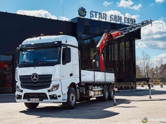 Mercedes-Benz ACTROS 3351 NEW 6x4 Fassi F485 Crane - Lava-kuorma-auto, Nosturiauto: kuva Mercedes-Benz ACTROS 3351 NEW 6x4 Fassi F485 Crane - Lava-kuorma-auto, Nosturiauto Mercedes-Benz ACTROS 3351 NEW 6x4 Fassi F485 Crane - Lava-kuorma-auto, Nosturiauto: kuva Mercedes-Benz ACTROS 3351 NEW 6x4 Fassi F485 Crane - Lava-kuorma-auto, Nosturiauto