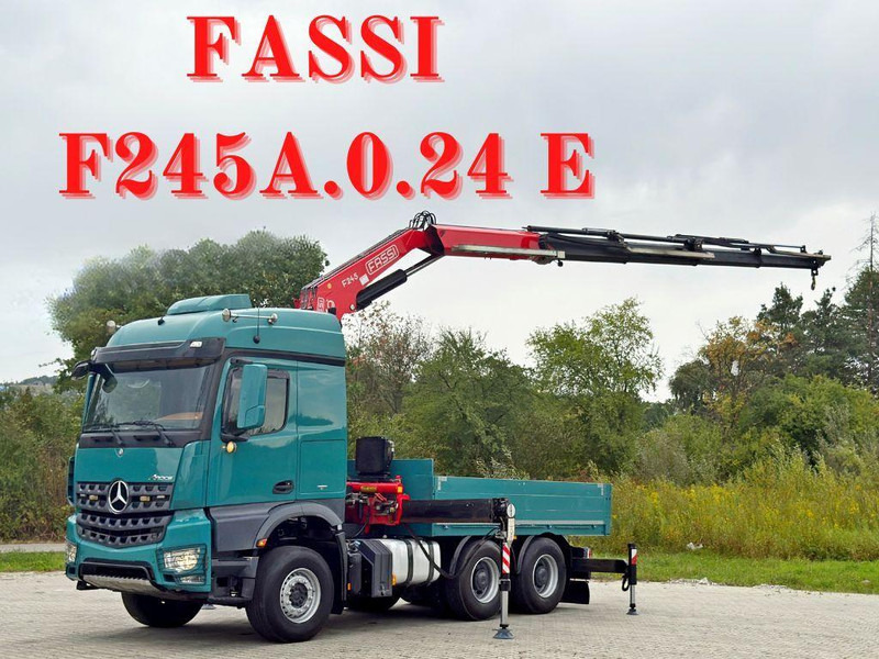 Mercedes-Benz AROCS 2548* FASSI F245A.0.24 E + FUNK / 6x4 *TOP - Lava-kuorma-auto, Nosturiauto: kuva Mercedes-Benz AROCS 2548* FASSI F245A.0.24 E + FUNK / 6x4 *TOP - Lava-kuorma-auto, Nosturiauto Mercedes-Benz AROCS 2548* FASSI F245A.0.24 E + FUNK / 6x4 *TOP - Lava-kuorma-auto, Nosturiauto: kuva Mercedes-Benz AROCS 2548* FASSI F245A.0.24 E + FUNK / 6x4 *TOP - Lava-kuorma-auto, Nosturiauto