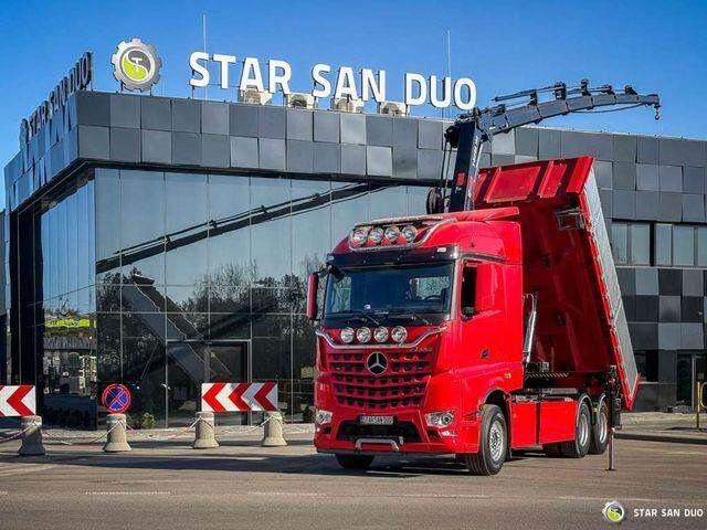 Mercedes-Benz AROCS 3358L 6x4 HIAB 192X-HIPRO E-6 Crane Kippe - Kippiauto kuorma-auto, Nosturiauto: kuva Mercedes-Benz AROCS 3358L 6x4 HIAB 192X-HIPRO E-6 Crane Kippe - Kippiauto kuorma-auto, Nosturiauto Mercedes-Benz AROCS 3358L 6x4 HIAB 192X-HIPRO E-6 Crane Kippe - Kippiauto kuorma-auto, Nosturiauto: kuva Mercedes-Benz AROCS 3358L 6x4 HIAB 192X-HIPRO E-6 Crane Kippe - Kippiauto kuorma-auto, Nosturiauto