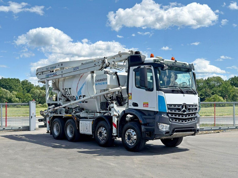 Mercedes-Benz AROCS 3743 * Betonpumpe + FUNK * 8x4 * TOP - Betoniauto: kuva Mercedes-Benz AROCS 3743 * Betonpumpe + FUNK * 8x4 * TOP - Betoniauto Mercedes-Benz AROCS 3743 * Betonpumpe + FUNK * 8x4 * TOP - Betoniauto: kuva Mercedes-Benz AROCS 3743 * Betonpumpe + FUNK * 8x4 * TOP - Betoniauto