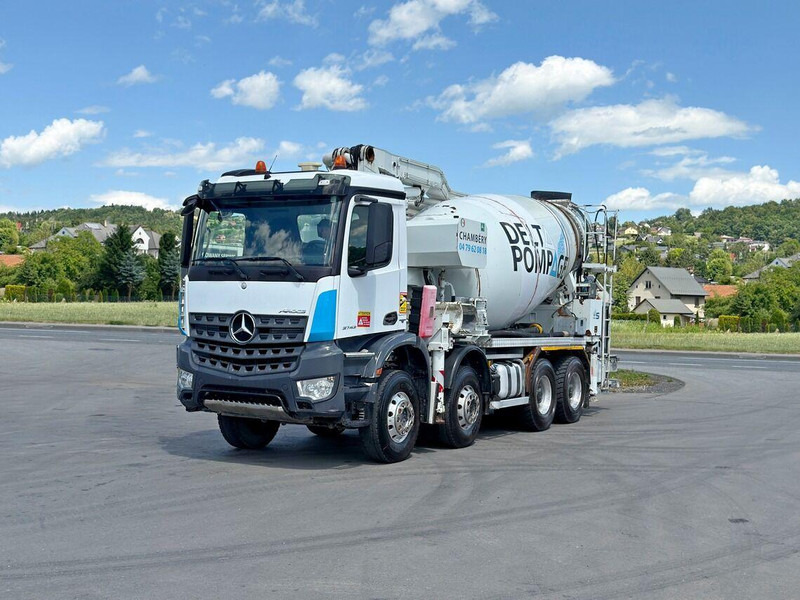 Mercedes-Benz AROCS 3743 * Betonpumpe + FUNK * 8x4 * TOP - Betoniauto: kuva Mercedes-Benz AROCS 3743 * Betonpumpe + FUNK * 8x4 * TOP - Betoniauto Mercedes-Benz AROCS 3743 * Betonpumpe + FUNK * 8x4 * TOP - Betoniauto: kuva Mercedes-Benz AROCS 3743 * Betonpumpe + FUNK * 8x4 * TOP - Betoniauto