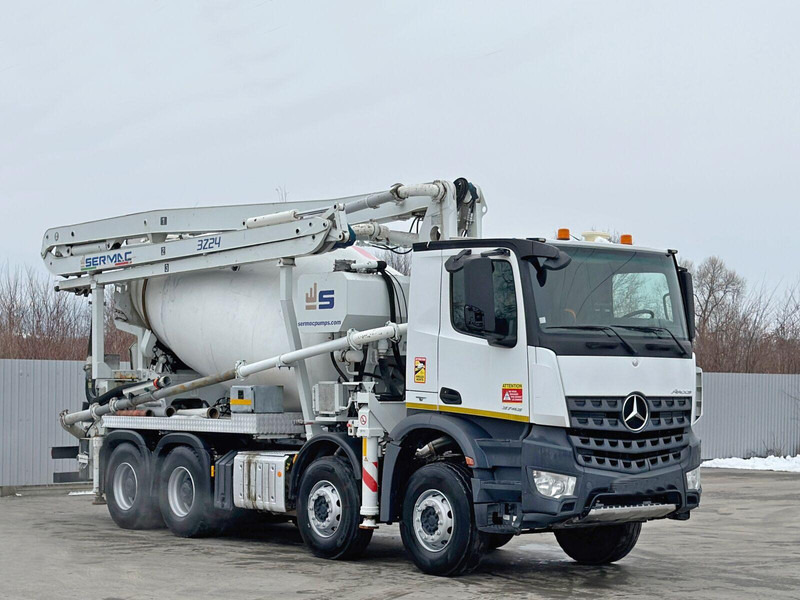 Mercedes-Benz AROCS 3743 - Betonipumppuauto: kuva Mercedes-Benz AROCS 3743 - Betonipumppuauto Mercedes-Benz AROCS 3743 - Betonipumppuauto: kuva Mercedes-Benz AROCS 3743 - Betonipumppuauto