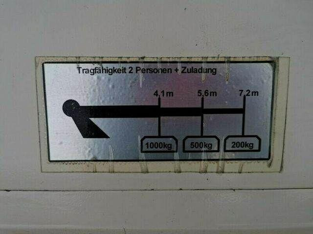 Itsekulkevat henkilönostimet Mercedes-Benz ATEGO 1323 PK 8000T RAIL Platform: kuva Itsekulkevat henkilönostimet Mercedes-Benz ATEGO 1323 PK 8000T RAIL Platform