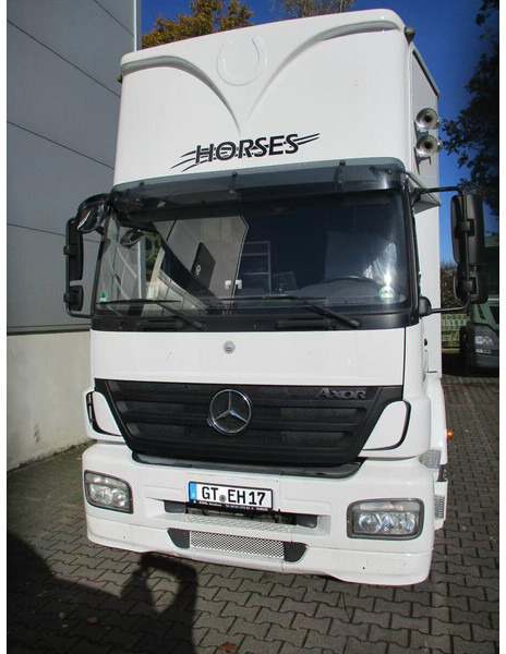 Mercedes-Benz Axor 1833 - Horse transporter - Hevosauto: kuva Mercedes-Benz Axor 1833 - Horse transporter - Hevosauto Mercedes-Benz Axor 1833 - Horse transporter - Hevosauto: kuva Mercedes-Benz Axor 1833 - Horse transporter - Hevosauto