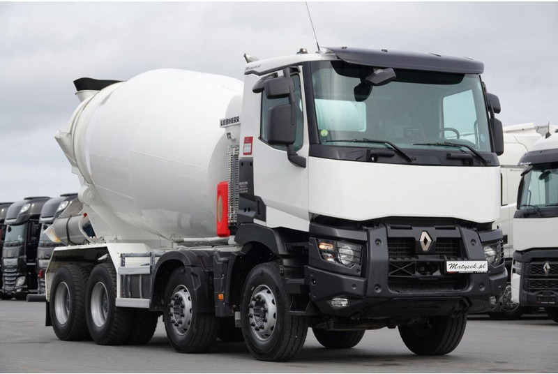 Renault C 380 / 8X4 / BETONOMIESZARKA / GRUSZKA / LIEBHERR 9 M3 / EURO 6 - Betoniauto: kuva Renault C 380 / 8X4 / BETONOMIESZARKA / GRUSZKA / LIEBHERR 9 M3 / EURO 6 - Betoniauto Renault C 380 / 8X4 / BETONOMIESZARKA / GRUSZKA / LIEBHERR 9 M3 / EURO 6 - Betoniauto: kuva Renault C 380 / 8X4 / BETONOMIESZARKA / GRUSZKA / LIEBHERR 9 M3 / EURO 6 - Betoniauto