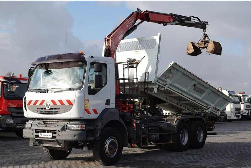 Renault KERAX 410 / 6x4 / WYWROTKA + HDS FASSI F150 / HYDROBURTA / BORDM - Kippiauto kuorma-auto, Nosturiauto: kuva Renault KERAX 410 / 6x4 / WYWROTKA + HDS FASSI F150 / HYDROBURTA / BORDM - Kippiauto kuorma-auto, Nosturiauto Renault KERAX 410 / 6x4 / WYWROTKA + HDS FASSI F150 / HYDROBURTA / BORDM - Kippiauto kuorma-auto, Nosturiauto: kuva Renault KERAX 410 / 6x4 / WYWROTKA + HDS FASSI F150 / HYDROBURTA / BORDM - Kippiauto kuorma-auto, Nosturiauto
