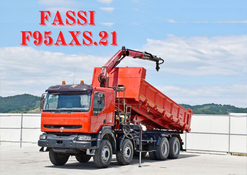 Renault KERAX 420 DCI Kipper 6,30m+FASSI F95AXS.21+FUNK - Kippiauto kuorma-auto, Nosturiauto: kuva Renault KERAX 420 DCI Kipper 6,30m+FASSI F95AXS.21+FUNK - Kippiauto kuorma-auto, Nosturiauto Renault KERAX 420 DCI Kipper 6,30m+FASSI F95AXS.21+FUNK - Kippiauto kuorma-auto, Nosturiauto: kuva Renault KERAX 420 DCI Kipper 6,30m+FASSI F95AXS.21+FUNK - Kippiauto kuorma-auto, Nosturiauto