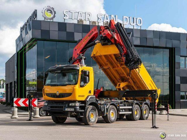 Renault KERAX 450 8x4 PALFINGER PK 60002 Crane Tipper - Kippiauto kuorma-auto, Nosturiauto: kuva Renault KERAX 450 8x4 PALFINGER PK 60002 Crane Tipper - Kippiauto kuorma-auto, Nosturiauto Renault KERAX 450 8x4 PALFINGER PK 60002 Crane Tipper - Kippiauto kuorma-auto, Nosturiauto: kuva Renault KERAX 450 8x4 PALFINGER PK 60002 Crane Tipper - Kippiauto kuorma-auto, Nosturiauto