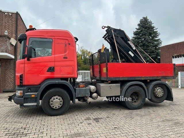 Scania 124 L 470 - Flatbed + crane - Lava-kuorma-auto, Nosturiauto: kuva Scania 124 L 470 - Flatbed + crane - Lava-kuorma-auto, Nosturiauto Scania 124 L 470 - Flatbed + crane - Lava-kuorma-auto, Nosturiauto: kuva Scania 124 L 470 - Flatbed + crane - Lava-kuorma-auto, Nosturiauto