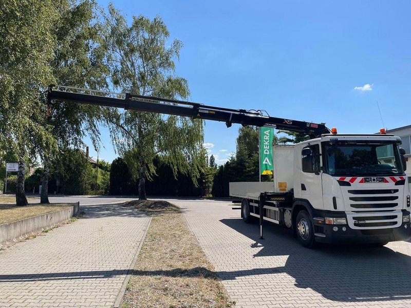 Scania G 380 Pritsche Kran Hiab 122B - Lava-kuorma-auto, Nosturiauto: kuva Scania G 380 Pritsche Kran Hiab 122B - Lava-kuorma-auto, Nosturiauto Scania G 380 Pritsche Kran Hiab 122B - Lava-kuorma-auto, Nosturiauto: kuva Scania G 380 Pritsche Kran Hiab 122B - Lava-kuorma-auto, Nosturiauto