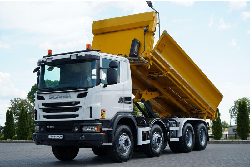 Scania G 400 / 8x4 / WYWROTKA 2 STRONNA / BORDMATIC / MANUAL - Kippiauto kuorma-auto: kuva Scania G 400 / 8x4 / WYWROTKA 2 STRONNA / BORDMATIC / MANUAL - Kippiauto kuorma-auto Scania G 400 / 8x4 / WYWROTKA 2 STRONNA / BORDMATIC / MANUAL - Kippiauto kuorma-auto: kuva Scania G 400 / 8x4 / WYWROTKA 2 STRONNA / BORDMATIC / MANUAL - Kippiauto kuorma-auto