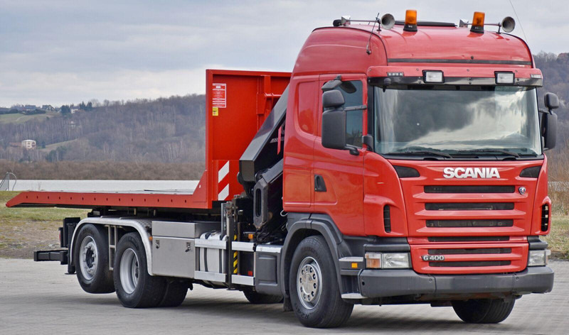 Scania G 400 - Kuorma-auto - vaijerivaihtolava, Nosturiauto: kuva Scania G 400 - Kuorma-auto - vaijerivaihtolava, Nosturiauto Scania G 400 - Kuorma-auto - vaijerivaihtolava, Nosturiauto: kuva Scania G 400 - Kuorma-auto - vaijerivaihtolava, Nosturiauto
